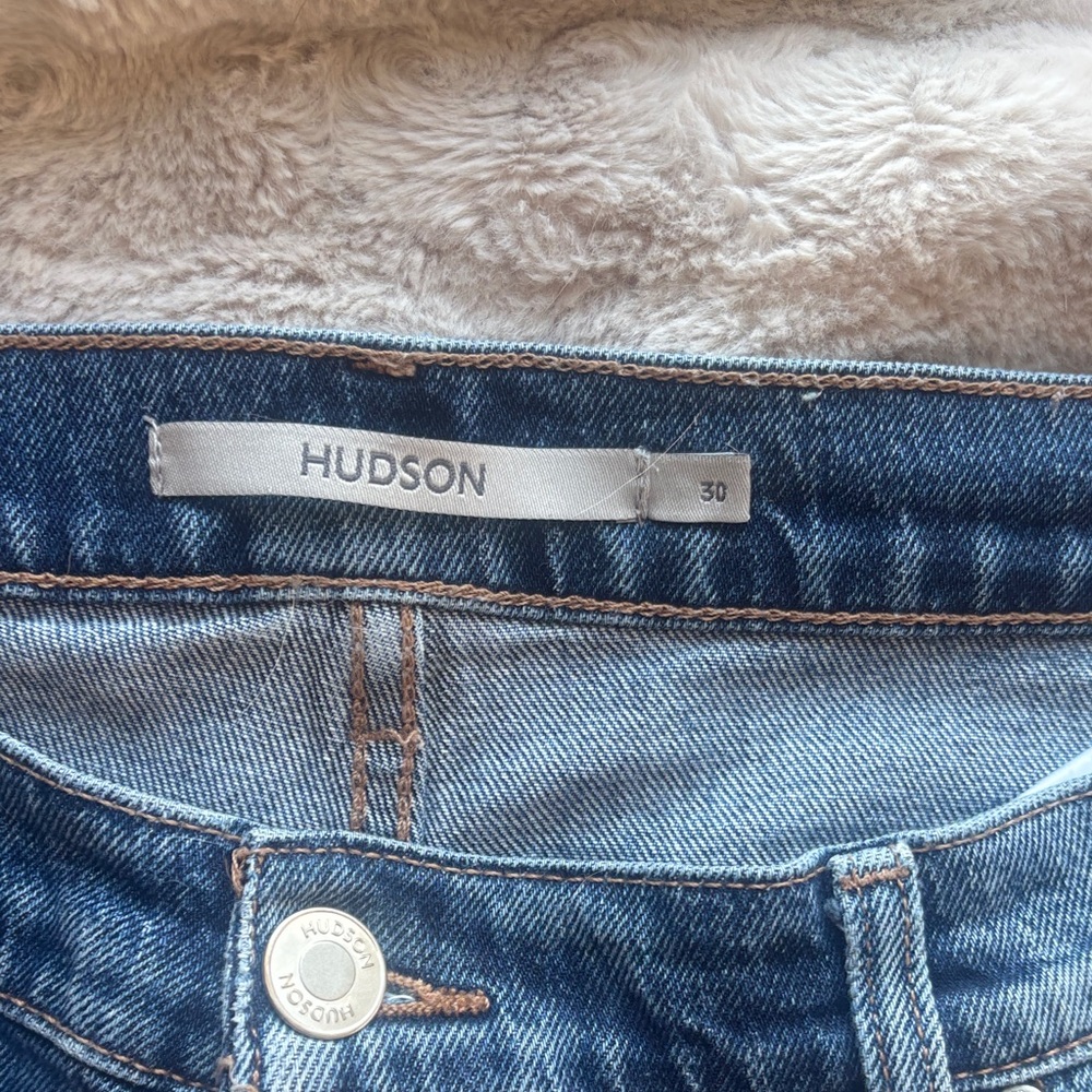 Hudson fray jeans